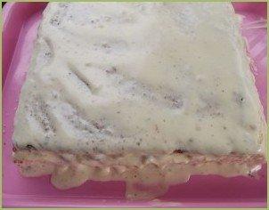 Бисквитный торт со сметанным кремом - фото шаг 11