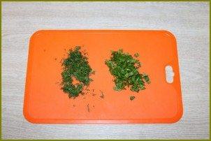 Диетический зелёный салат - фото шаг 6