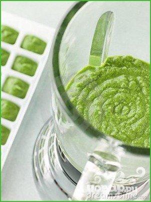 Зеленый витаминный напиток с кокосом - фото шаг 3