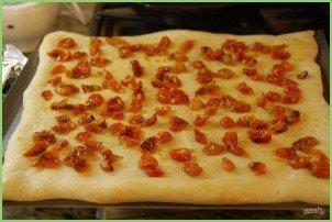 Пицца с томатами и козьим сыром - фото шаг 3