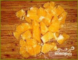 Салат из индейки с апельсинами - фото шаг 2
