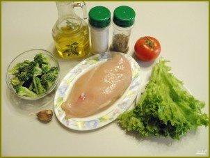 Салат с брокколи и курицей - фото шаг 1