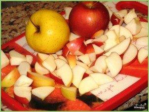 Постный пирог с яблоками - фото шаг 2