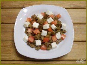 Салат из баклажанов с сыром - фото шаг 5