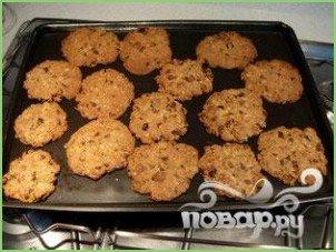 Овсяное печенье с миндалем и шоколадом - фото шаг 12