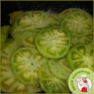 Салат из зеленых помидоров - фото шаг 1