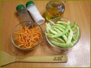 Салат с корейской морковью и фасолью - фото шаг 1