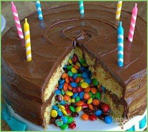 Детский торт на День рождения - фото шаг 6
