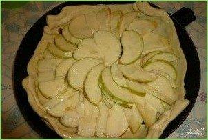 Яблочный пирог из бездрожжевого теста - фото шаг 6