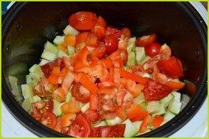 Салат из помидоров и кабачков на зиму - фото шаг 6