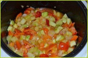 Салат из помидоров и кабачков на зиму - фото шаг 8