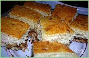 Вкусное дрожжевое тесто для пирога с капустой - фото шаг 5