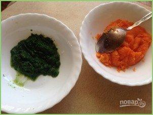 Морковно-шпинатное суфле - фото шаг 3