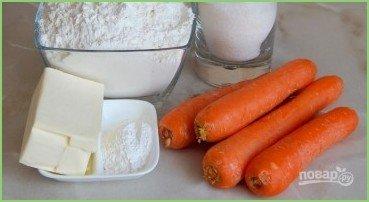 Морковное печенье для детей - фото шаг 1
