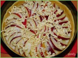 Песочный пирог с карамелизированными яблоками - фото шаг 4
