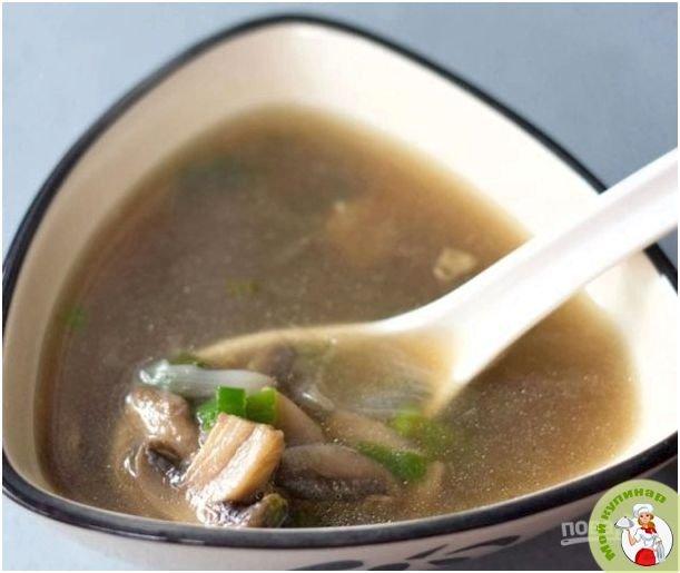 Рецепт супа с грибами - фото шаг 1