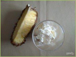 Банановое мороженое с ананасом - фото шаг 3