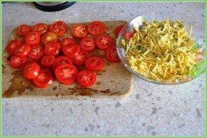 Итальянские булочки с сыром и томатами - фото шаг 1