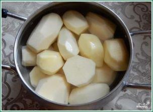 Картофельные зразы с квашеной капустой