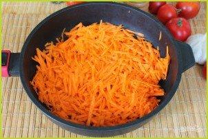 Перец фаршированный морковью на зиму - фото шаг 3