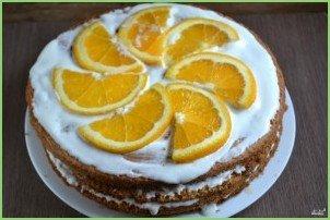 Апельсиновый торт - фото шаг 6