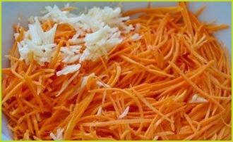 Баклажаны с морковкой на зиму - фото шаг 3