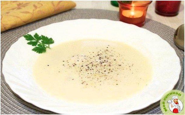 Суп-пюре с плавленым сыром - фото шаг 1