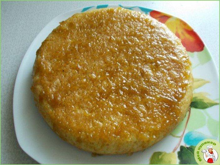 Алжирский пирог на сковороде