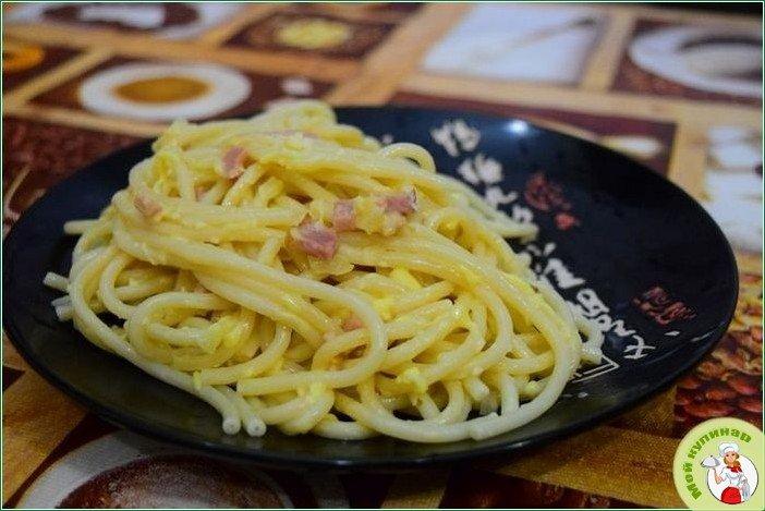 Домашние спагетти