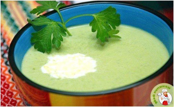 Крем-суп из зеленого горошка и мяты - фото шаг 1