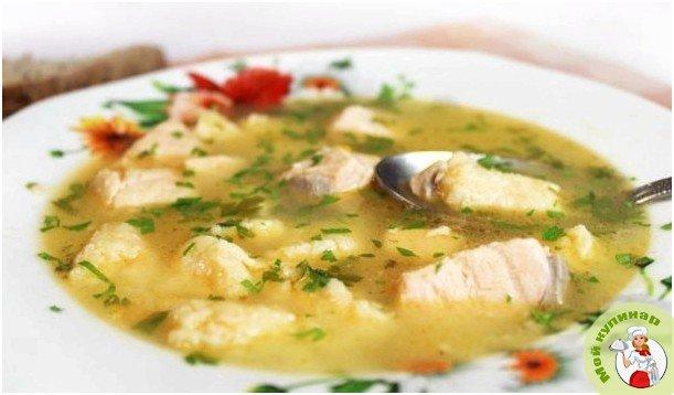Рыбный суп из кижуча - фото шаг 1