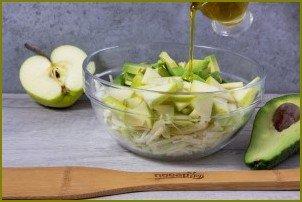 Салат из авокадо и капусты - фото шаг 5