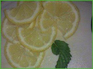 Коктейль с лимоном - фото шаг 1