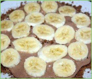 Шоколадно-банановый торт из пряников - фото шаг 4