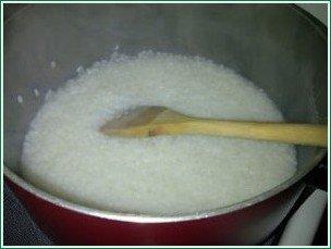 Рисовый пудинг с сахаром