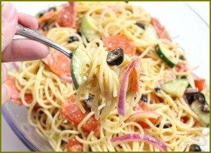 Салат из спагетти - фото шаг 4