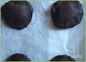 Шоколадное печенье с начинкой - фото шаг 7
