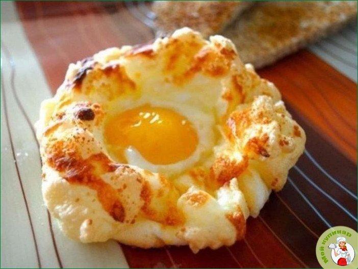 Сладкий завтрак из яиц