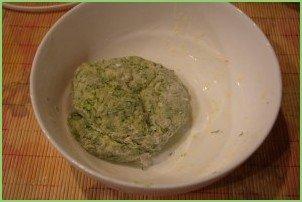 Лепешки с зеленью на сковороде - фото шаг 5