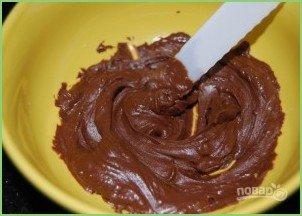 Песочное печенье с шоколадной прослойкой - фото шаг 6