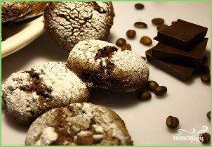 Шоколадное печенье с корицей и кофе - фото шаг 6