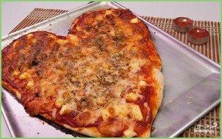 Пицца на день святого Валентина - фото шаг 7