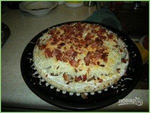 Пицца в духовке (тесто покупное) - фото шаг 5