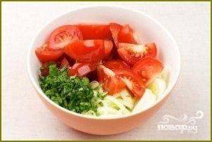 Салат из помидоров - фото шаг 4