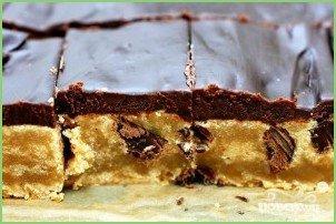 Шоколадные пирожные с арахисовым маслом и орехами пекан - фото шаг 4