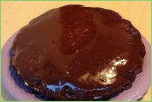 Шоколадный торт со сливочным кремом со сгущёнкой - фото шаг 8
