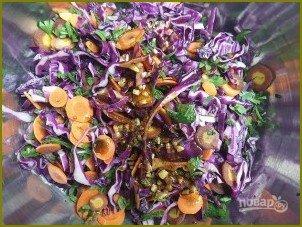 Салат из свежей капусты с уксусом - фото шаг 3