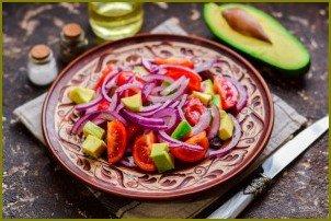 Диетический салат с авокадо - фото шаг 7