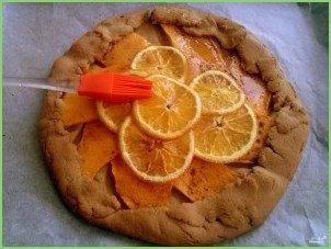 Тыквенный пирог с апельсином - фото шаг 8