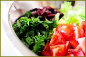 Греческий салат - фото шаг 10